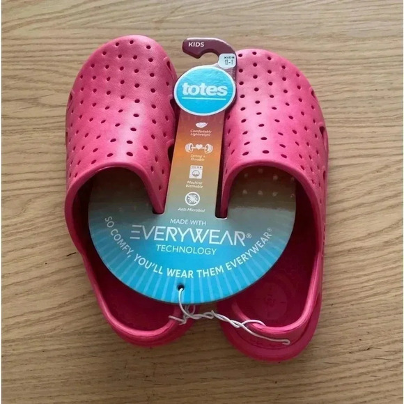 🆕Totes Kid Shoes Pink 13/1🆕 - Picture 1 of 7
